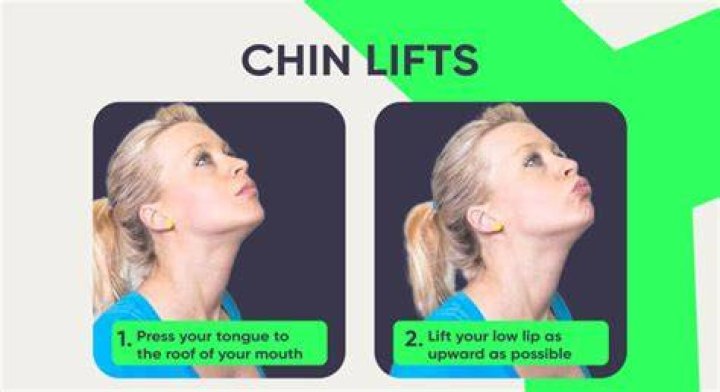 How do you give yourself a chin lift?