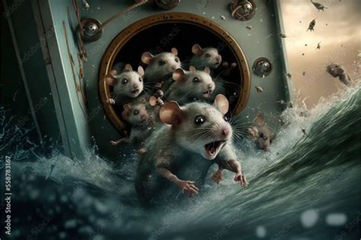 How do you jump off a sinking ship?