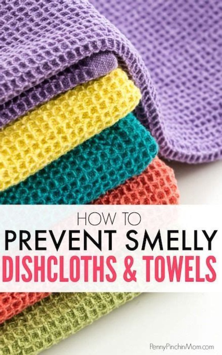 How do you keep dishcloths from smelling?