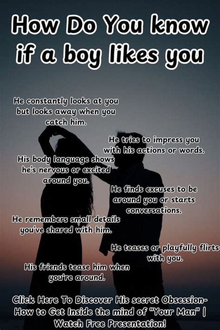 How do you know if a girl is hitting on you?