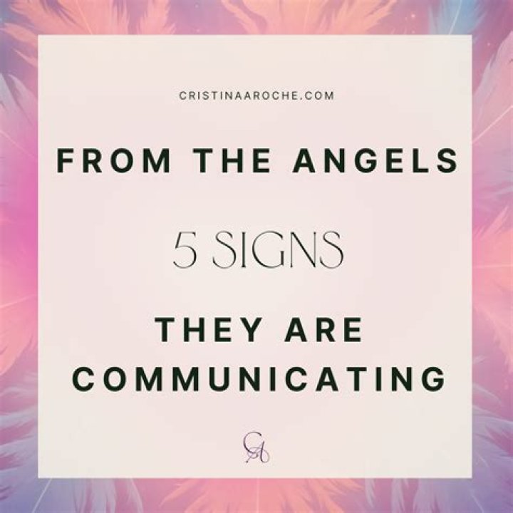 How do you know if angels are communicating with you?
