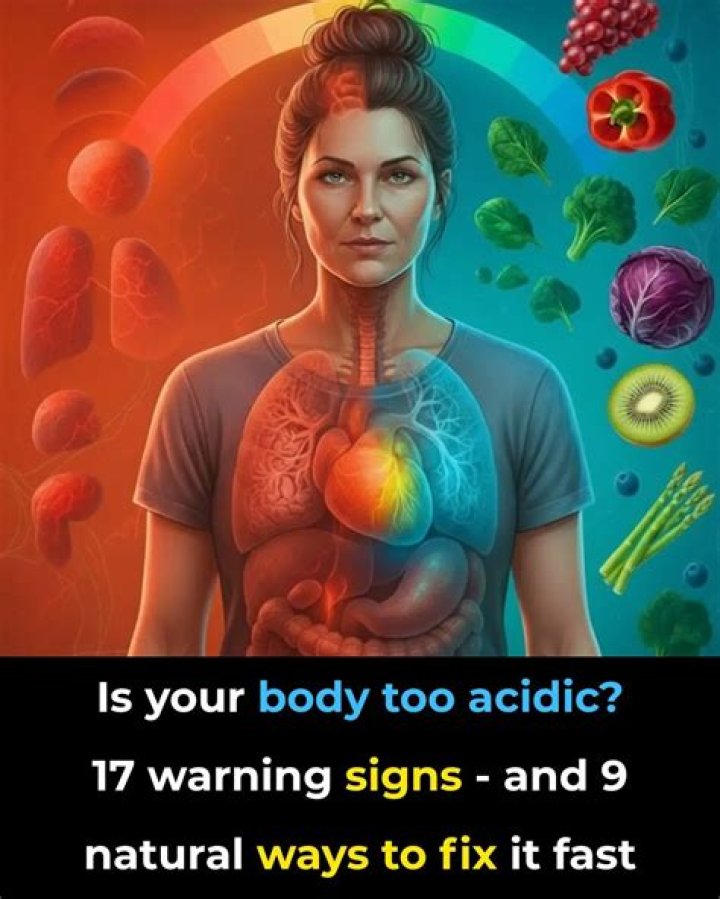 How do you know if your body is too acidic?