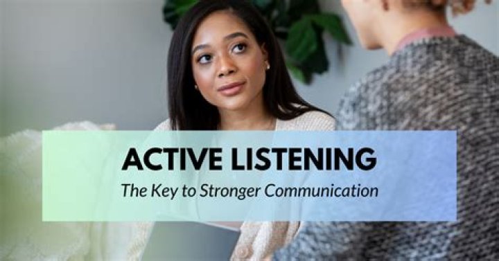 How do you know someone is actively listening?