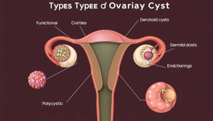 How do you know when a ovarian cyst is ready to pop?