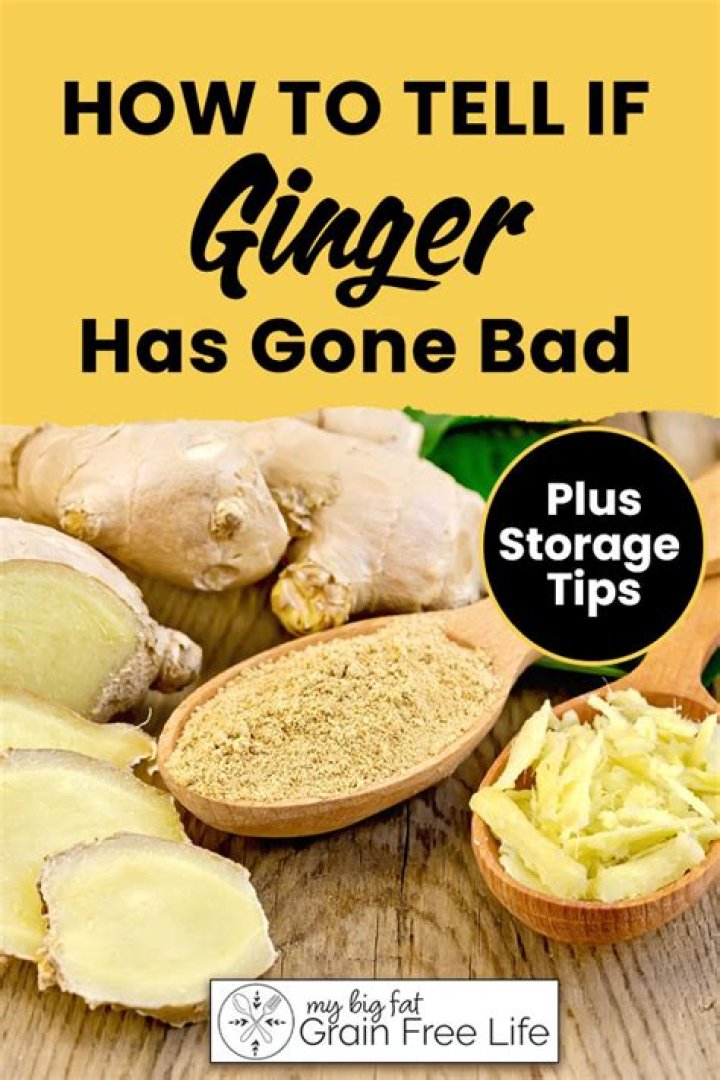 How do you know when ginger goes bad?