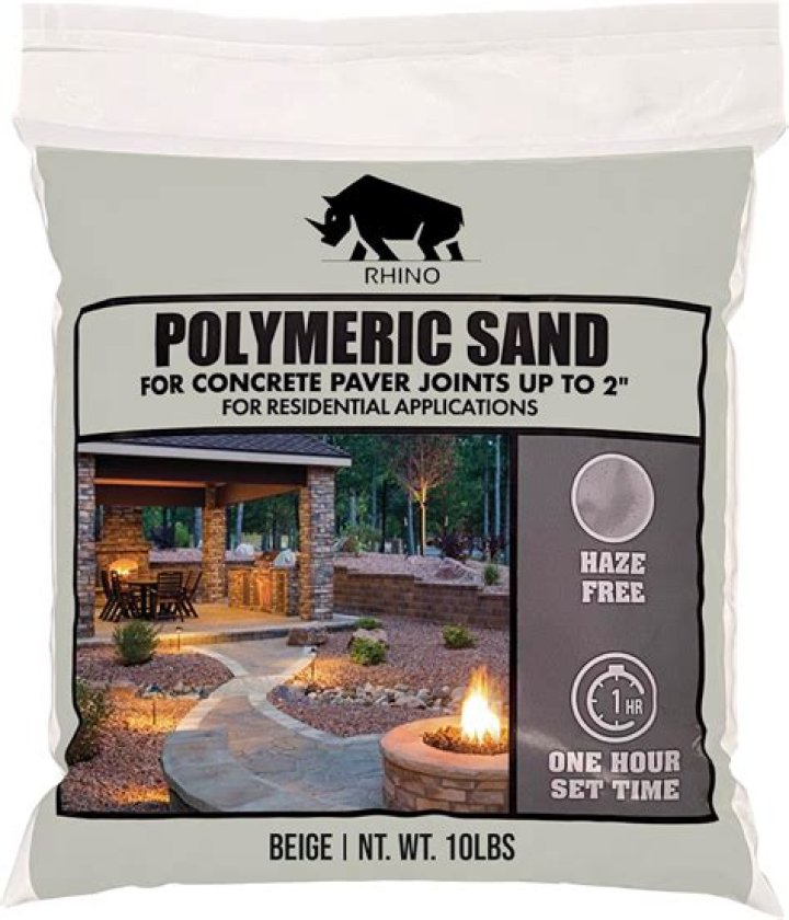 How do you maintain polymeric sand?