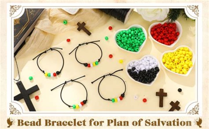 How do you make a salvation bead bracelet?