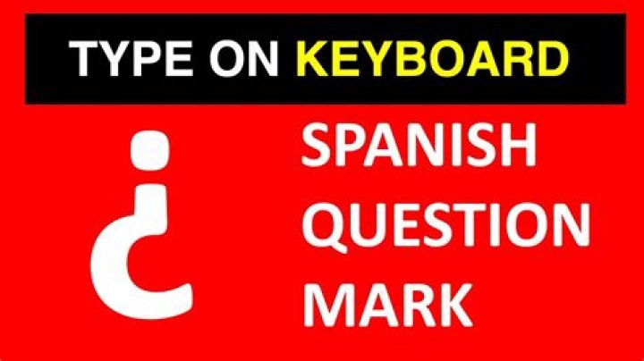 How do you make a Spanish question mark on Windows?