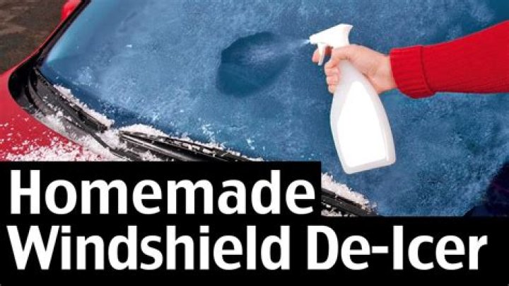 How do you make homemade deicer?