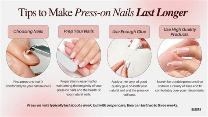 How do you make press on nails look real?