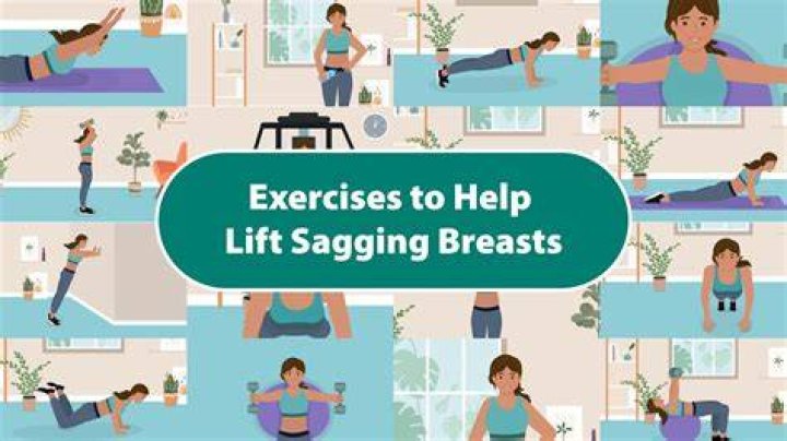 How do you push up saggy breasts?