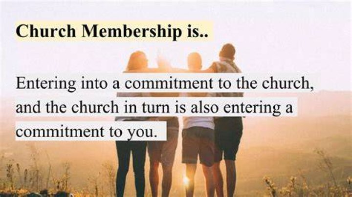 How do you show commitment to the church?