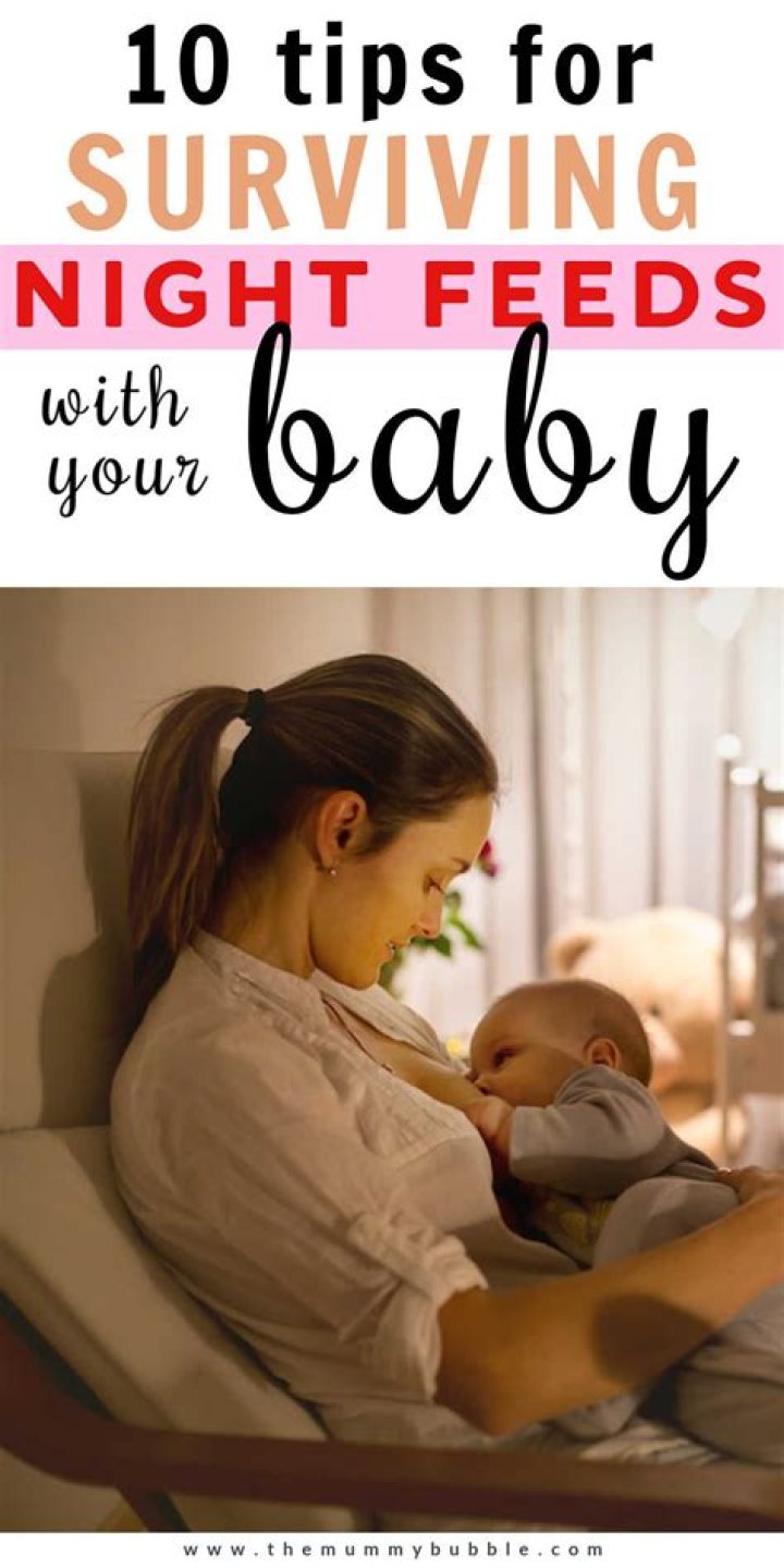 How do you survive newborn night feeds?