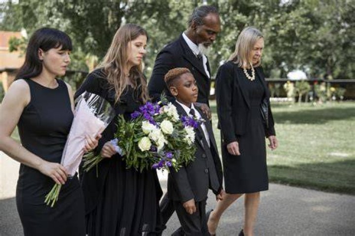How do you talk to a funeral without crying?
