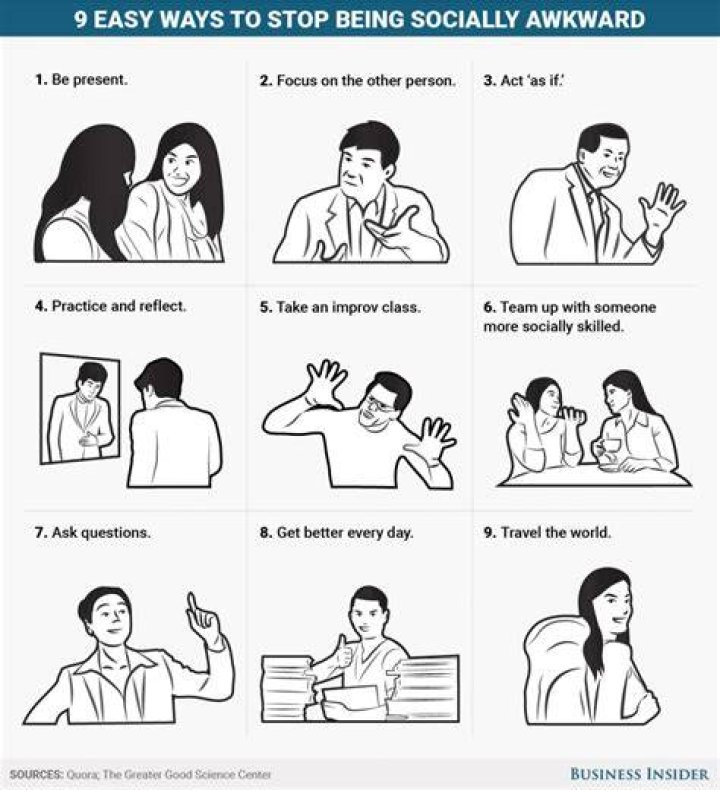 How do you talk to someone who is socially awkward?