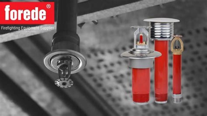 How does ESFR sprinkler work?