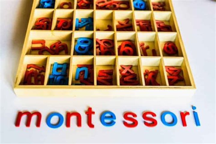 How does Montessori teach alphabet?
