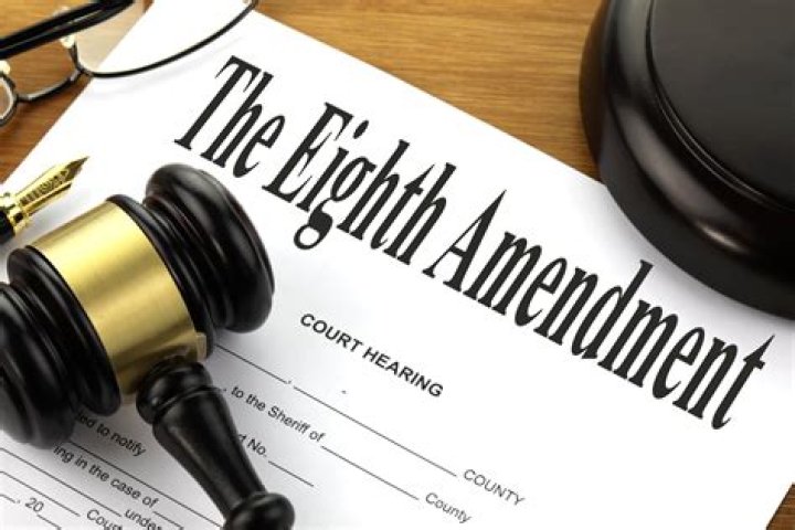 How does the Eighth Amendment apply to inmates?