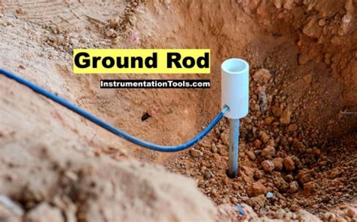 How far does a ground rod have to be in the ground?