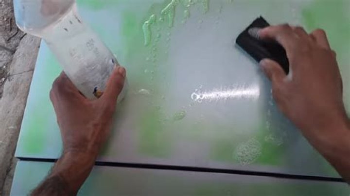 How long after painting a car can you wet sand?