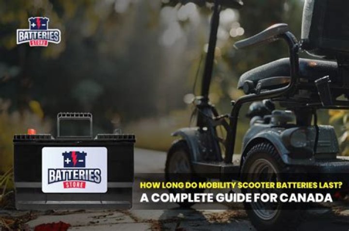 How long do mobility scooter batteries last?