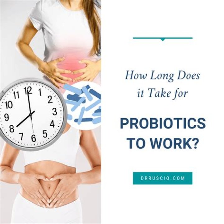 How long do probiotics take to work for IBS?