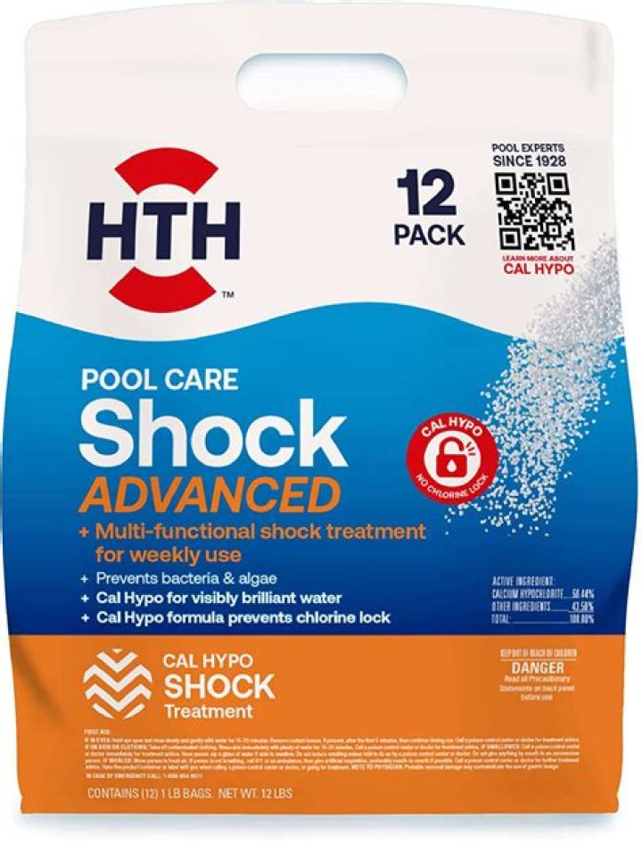 How long does it take pool shock to wear off?
