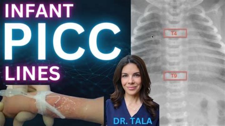 How long does PICC line stay in?
