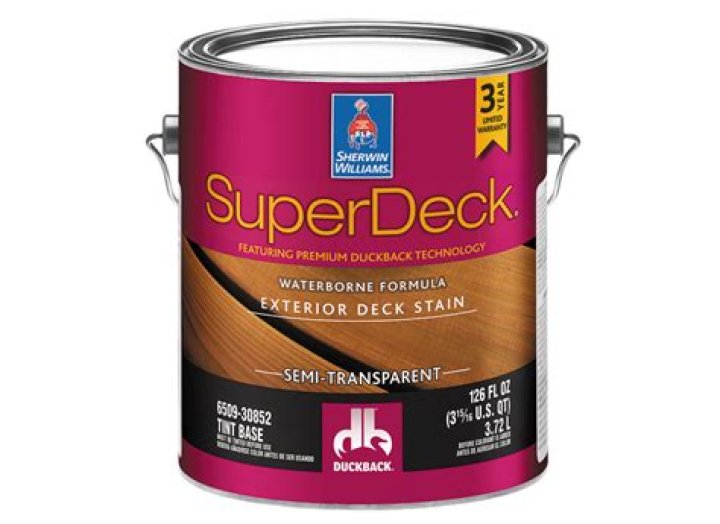 How long does Sherwin-Williams SuperDeck last?