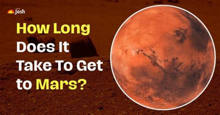 How long will it take an astronaut to get to Mars?