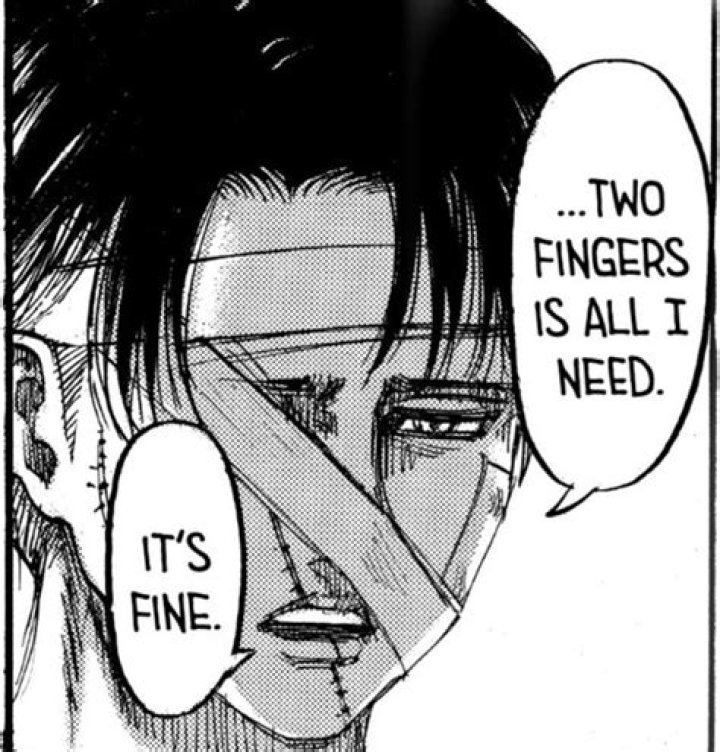 How many fingers did Levi lose?