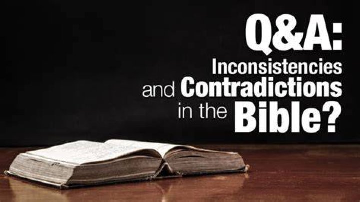 How many inconsistencies are in the Bible?
