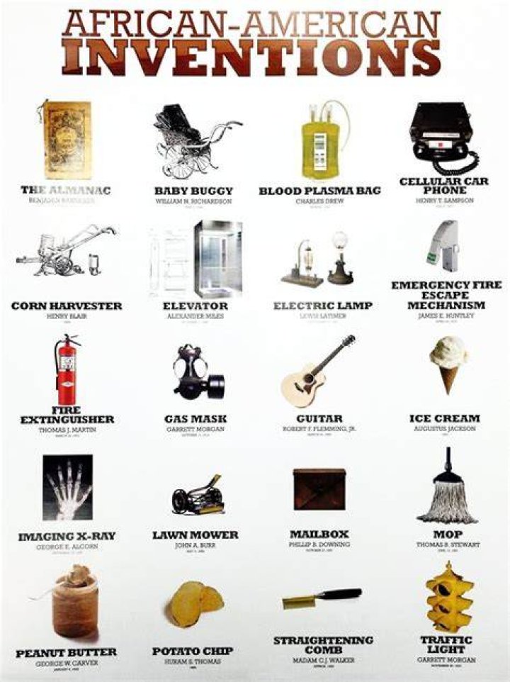 How many inventions were made by black inventors?