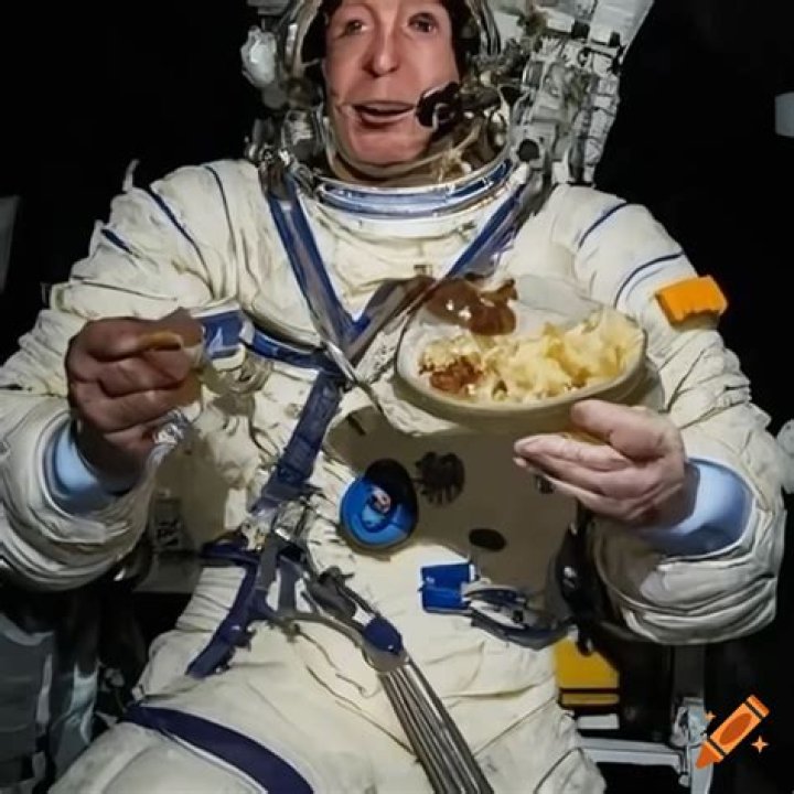 How many meals a day do astronauts eat?