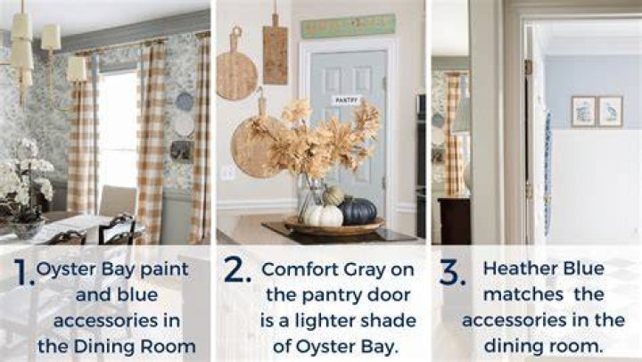 How many paint colors in a house interior?