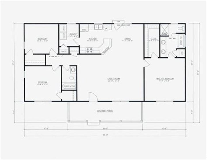 How many watts does a 3 bedroom house use?