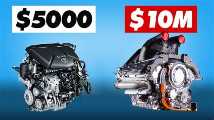 How much does a Formula 1 engine cost?