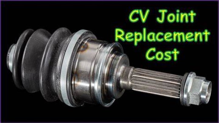 How much does it cost to fix a CV joint?