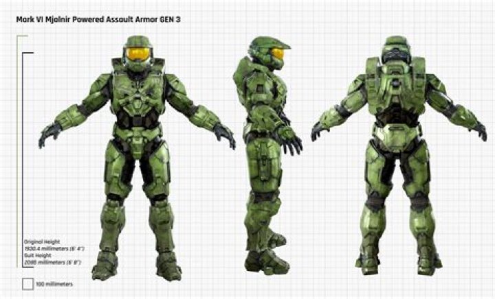 How much does Mark VI Mjolnir armor weigh?
