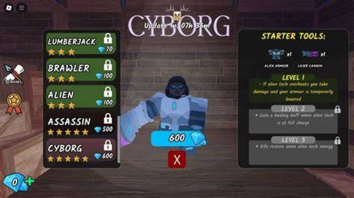 How much is cyborg in King legacy?