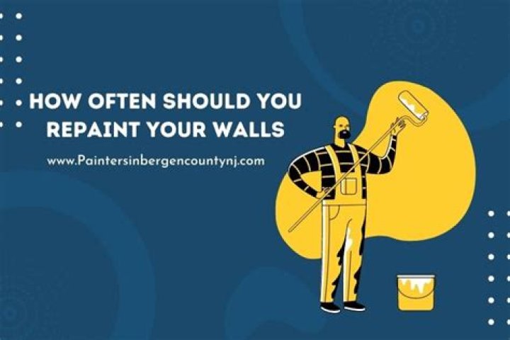 How often should you clean your walls?