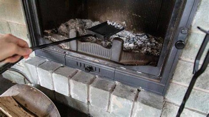 How often should you remove ashes from fireplace?