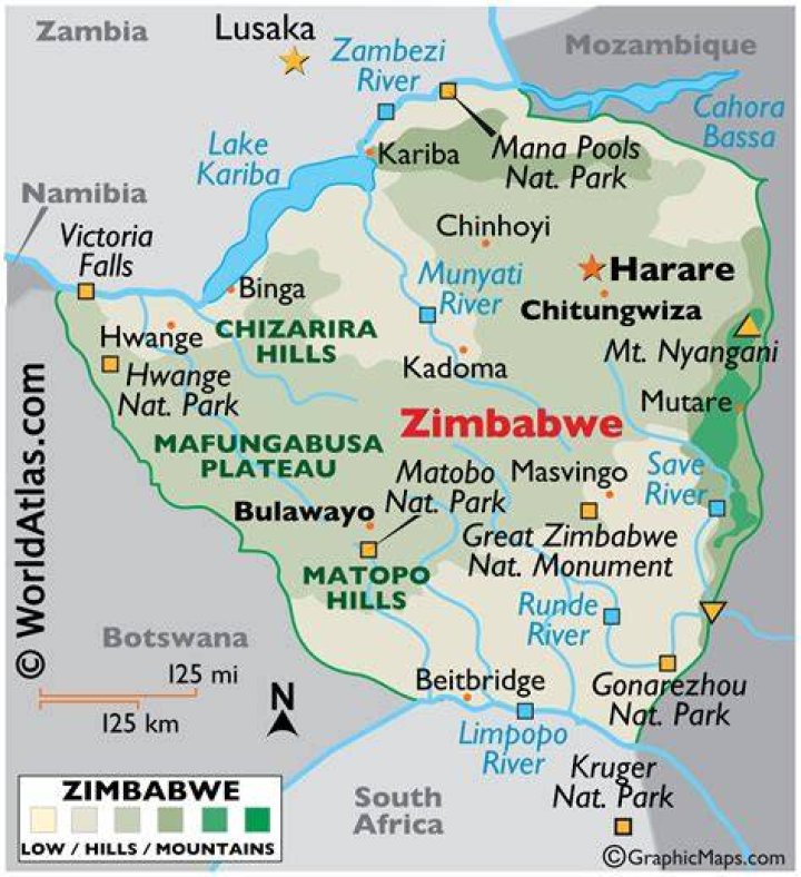 How rich is Zimbabwe in Africa?