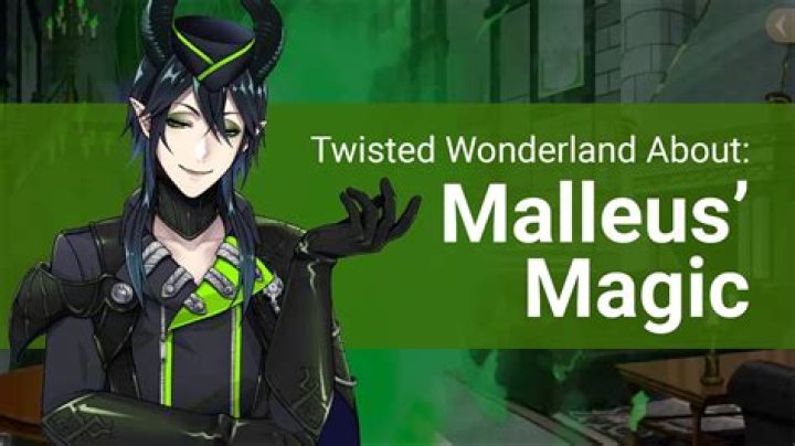 How tall is Malleus Twisted Wonderland?