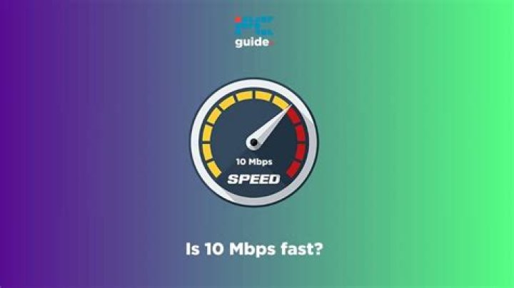 Is 10 Mbps fast for gaming?