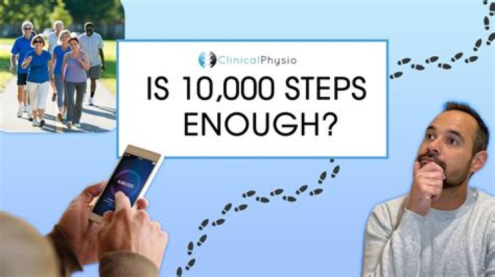 Is 10000 steps a day enough?
