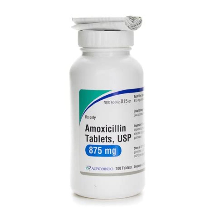 Is 875 mg of amoxicillin a lot?