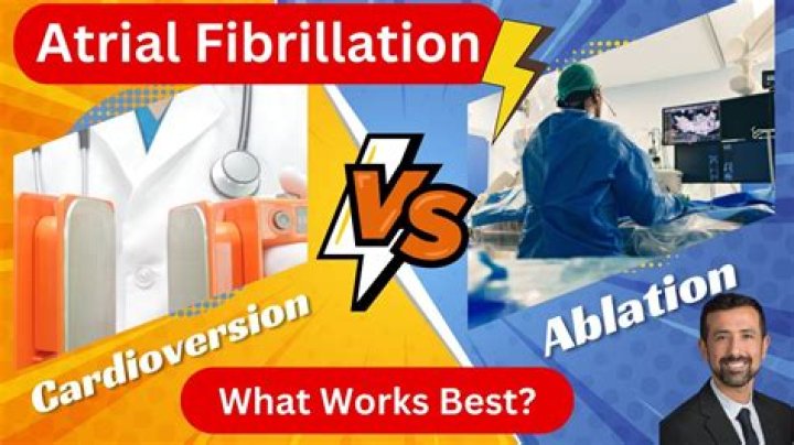 Is ablation better than cardioversion?