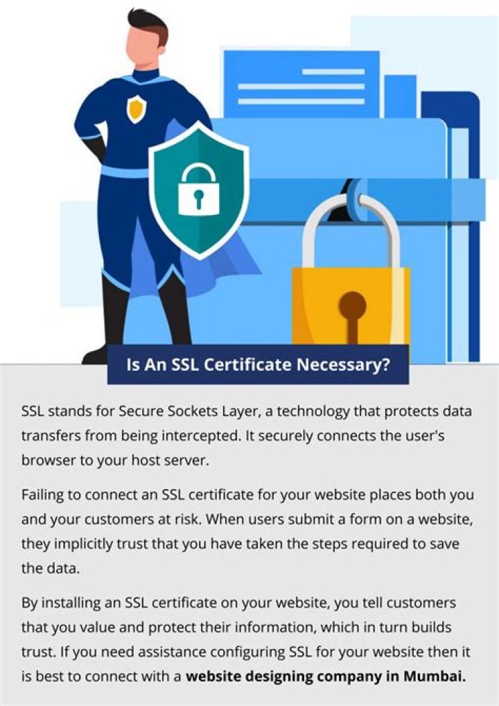 Is an SSL certificate necessary?