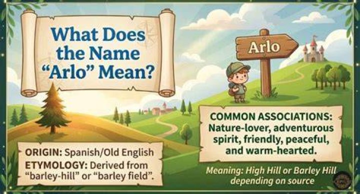 Is Arlo a name?